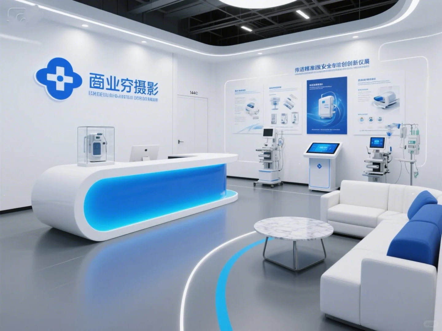 医疗器械展｜展台设计搭建一条龙｜Ai展台设计