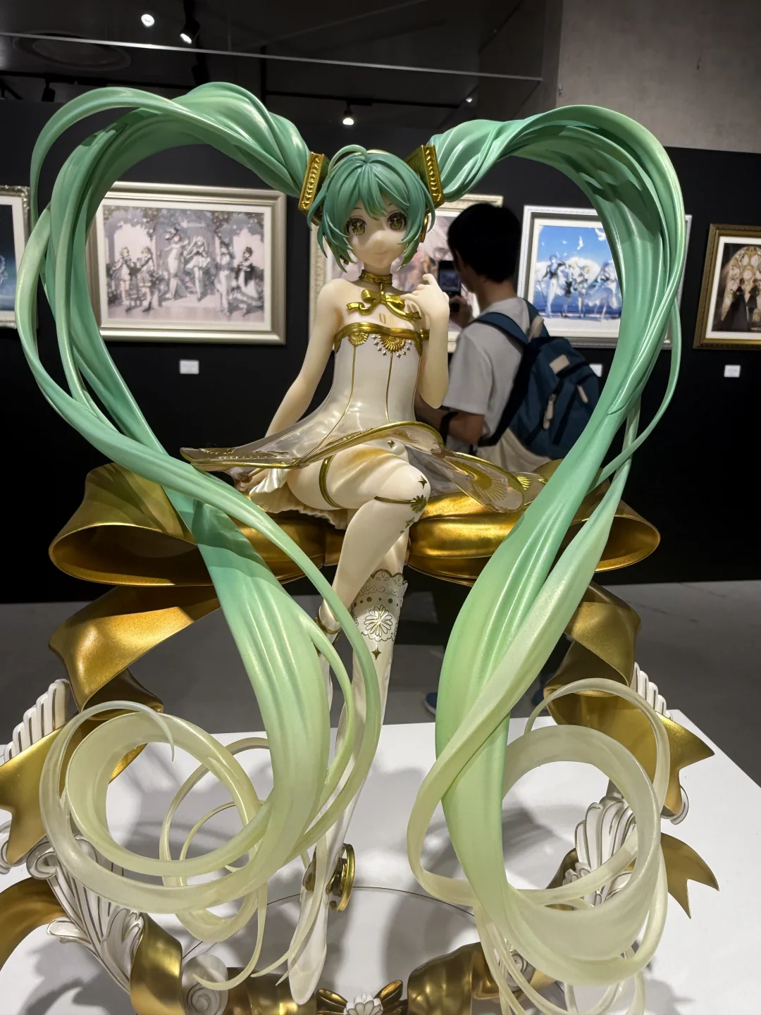 日本大阪Rella个人展 初音未来历年手办