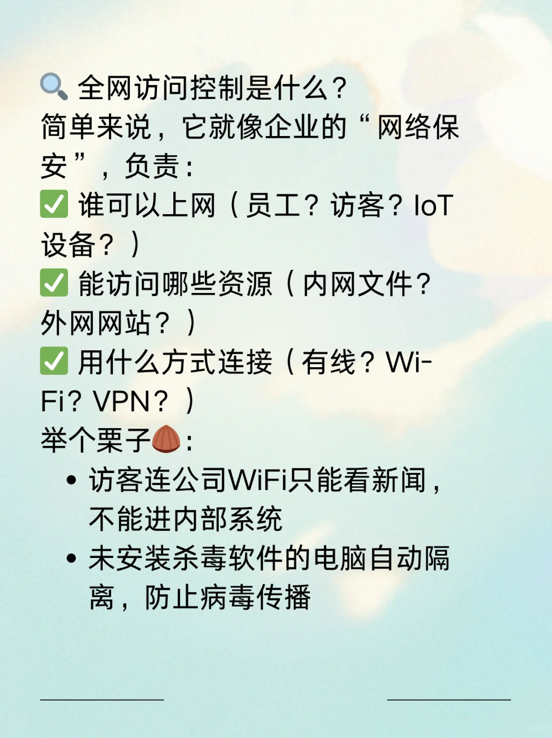 ? 全网访问控制是什么？