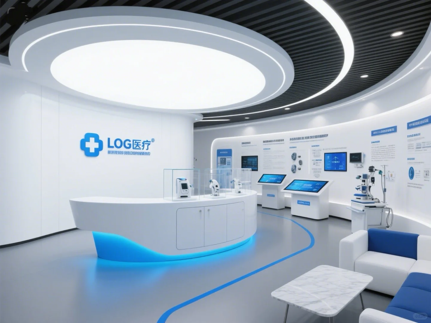 医疗器械展｜展台设计搭建一条龙｜Ai展台设计