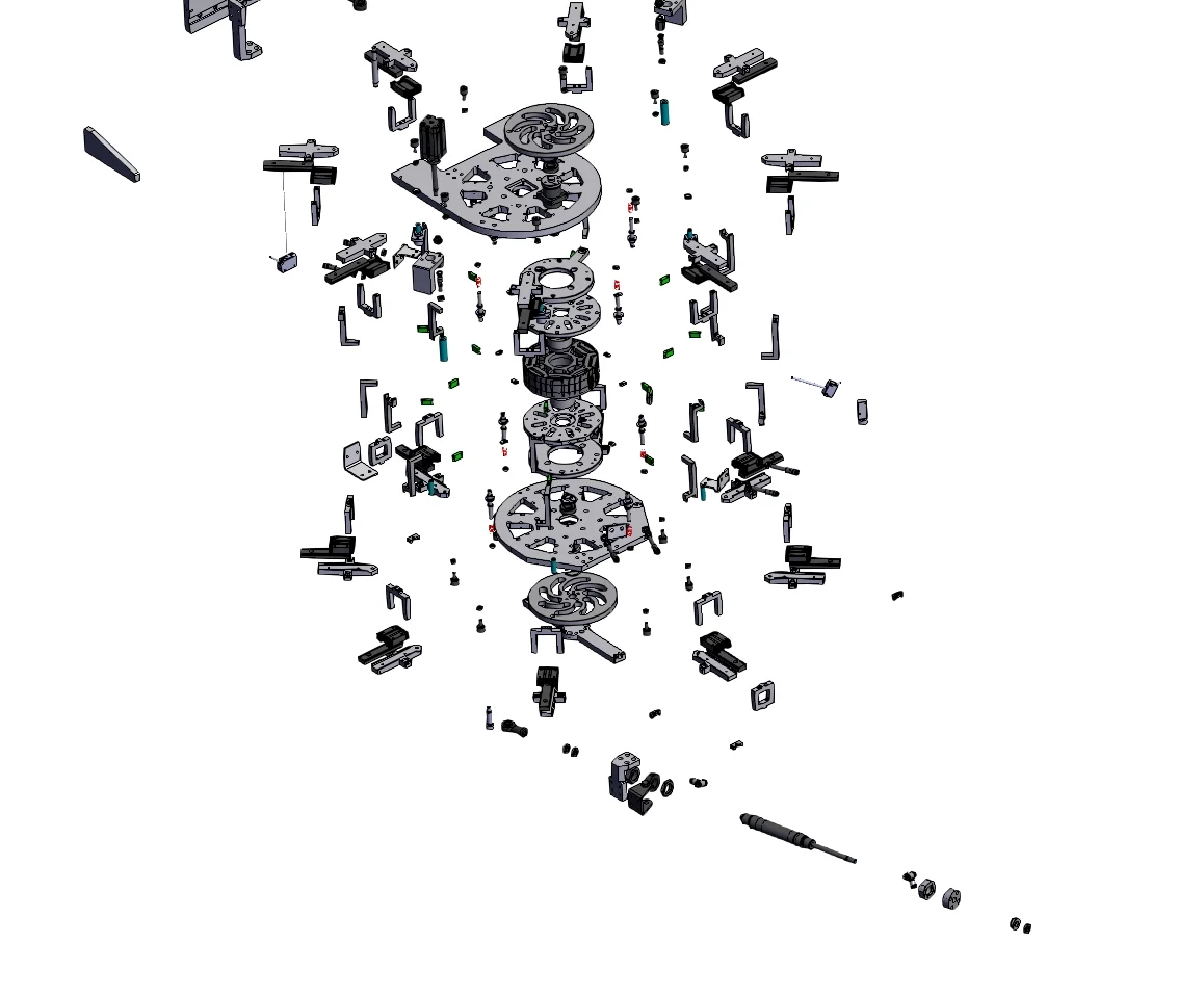 同心收紧工装夹具