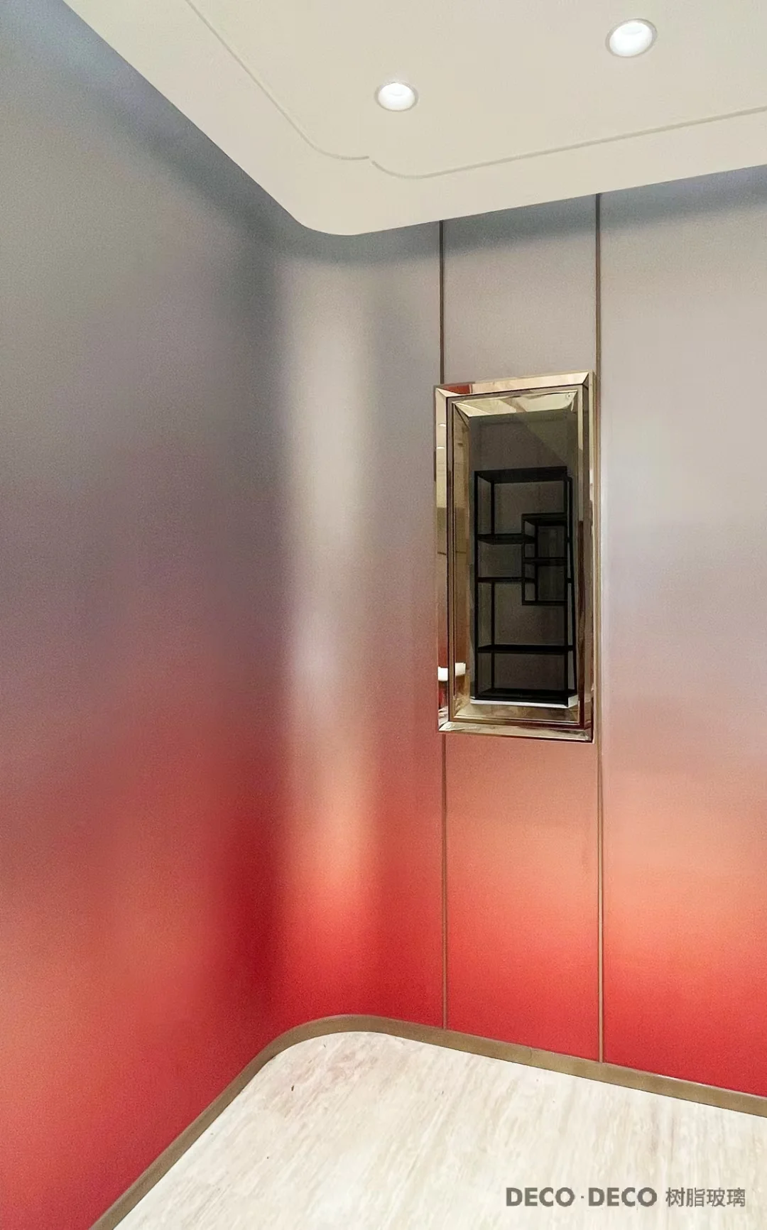 DECO•DECO树脂玻璃镜面渐变色质感燃爆了。