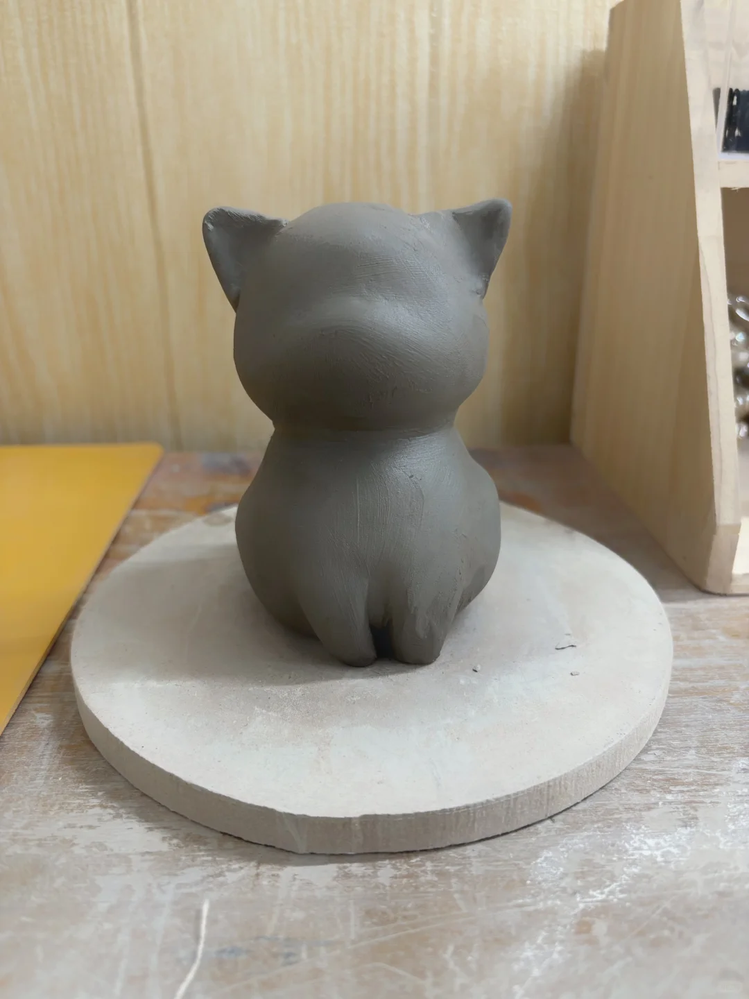 陶瓷教程|两分钟简单小猫‼️