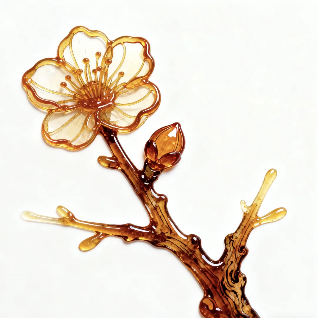 糖画师傅手一抖，开出花了！