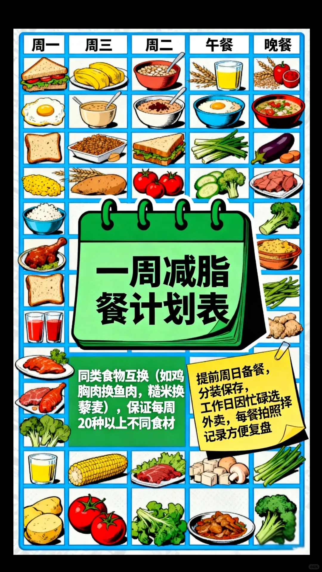 减脂期饮食搭配