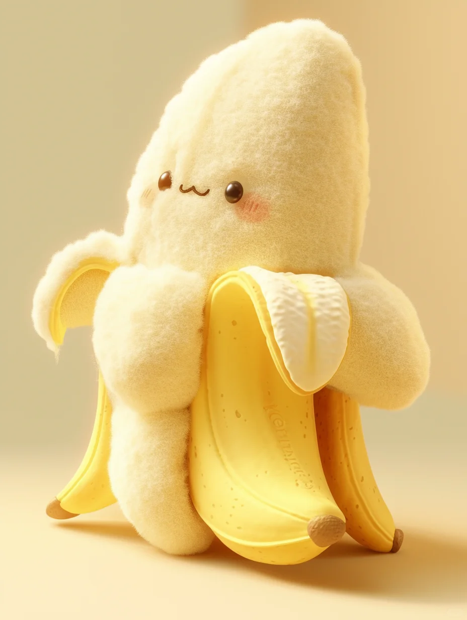 蕉绿?退退退！这香蕉宝宝是打工人快乐