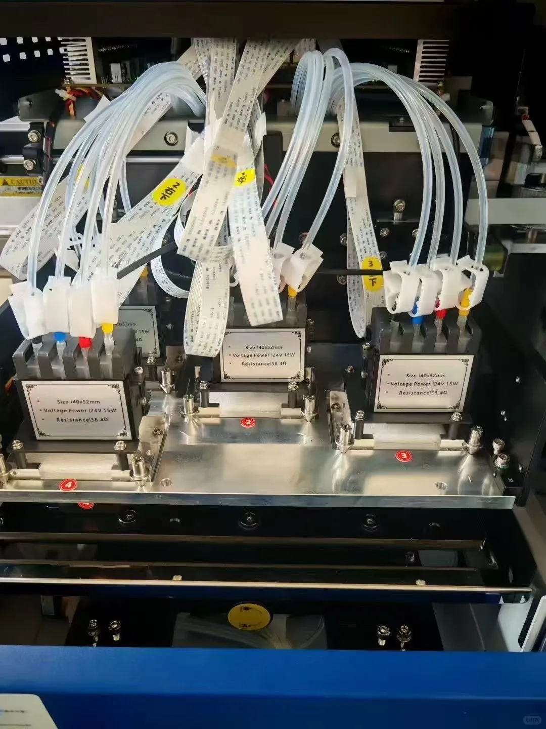 又是新的一天，四头写真机装机完成?