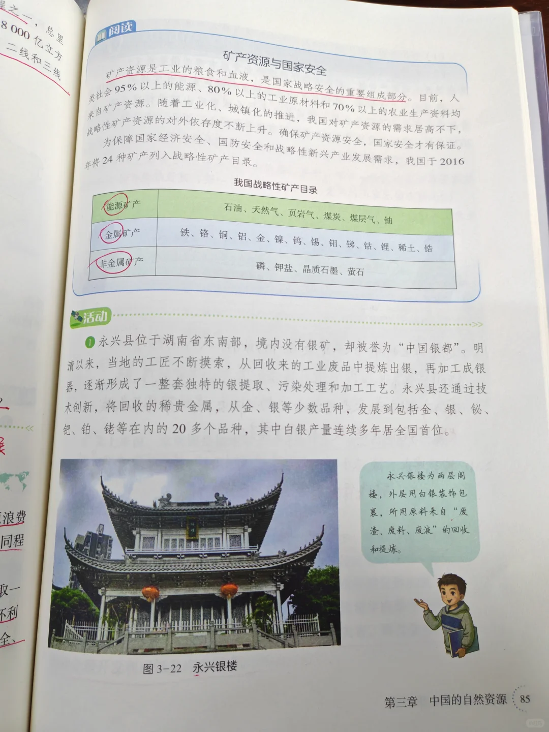 新湘教版地理八上 中国的矿产资源
