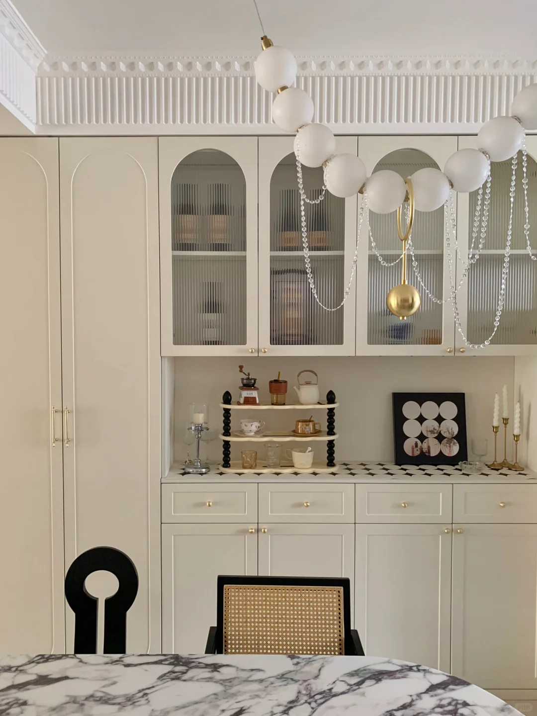 被邻居夸爆的法式餐边柜！设计细节一次说清