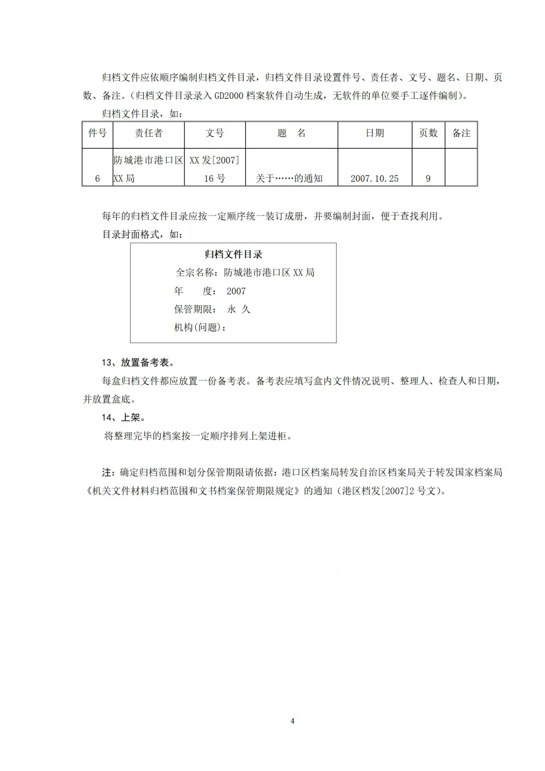 手把手档案整理步骤和方法