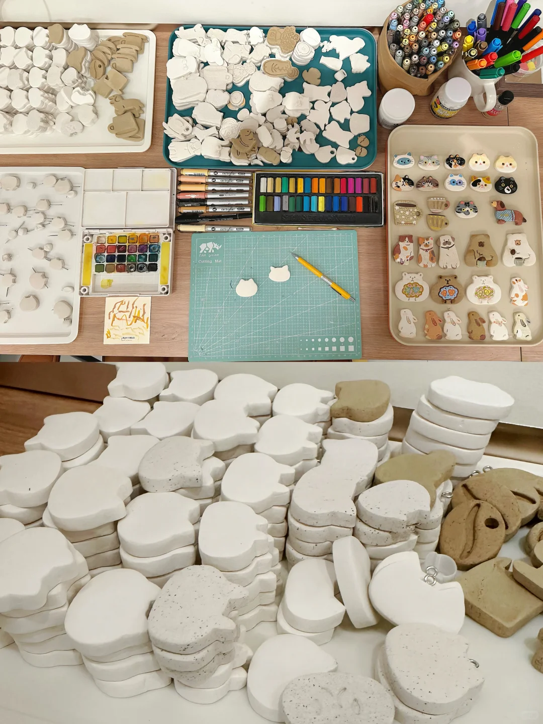 晒一下我的兼职工作台✍️