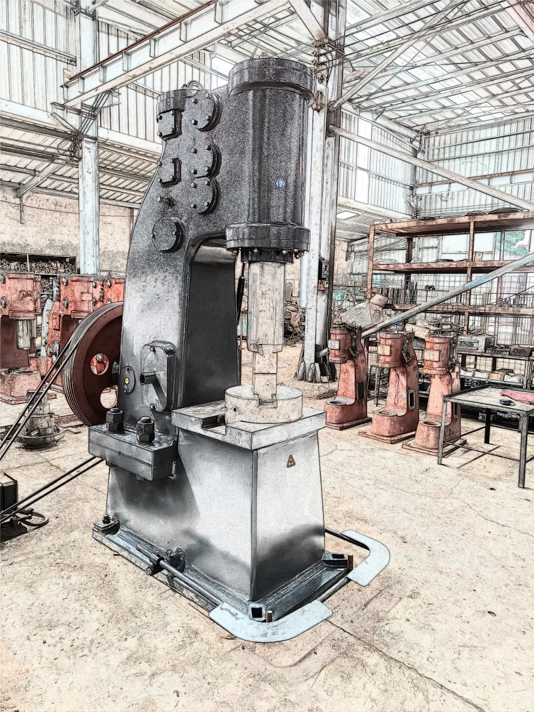 锻造-一种很容易激发男人荷尔蒙的工作