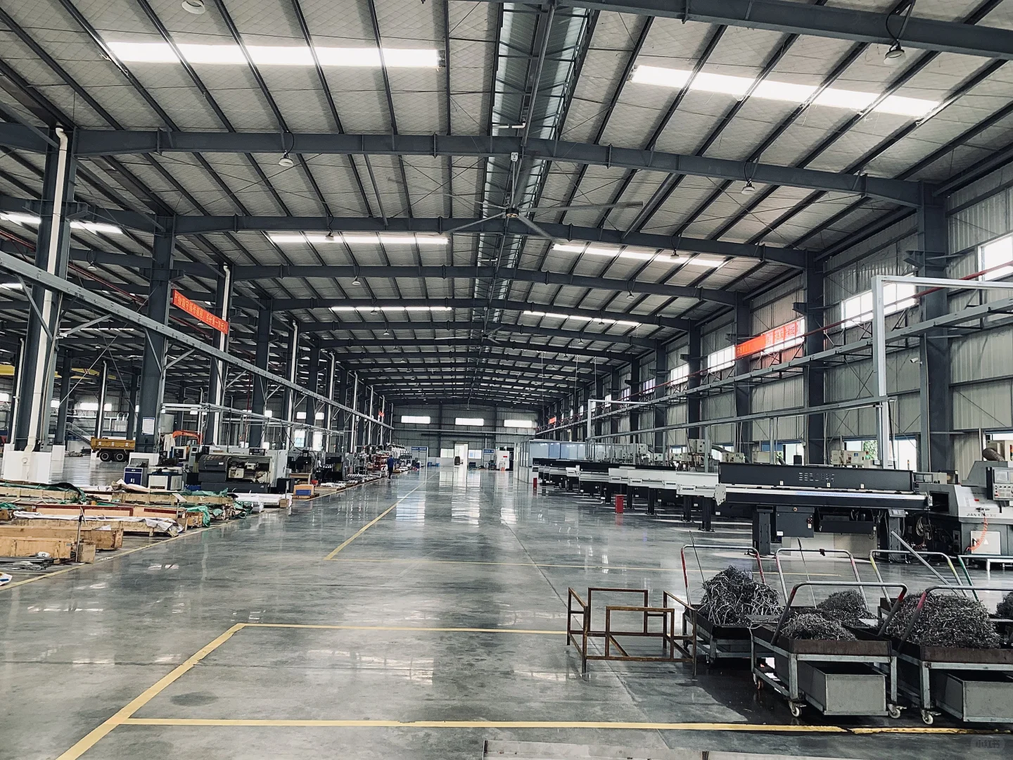 一眼望去「干净整洁、井然有序」的客户工厂