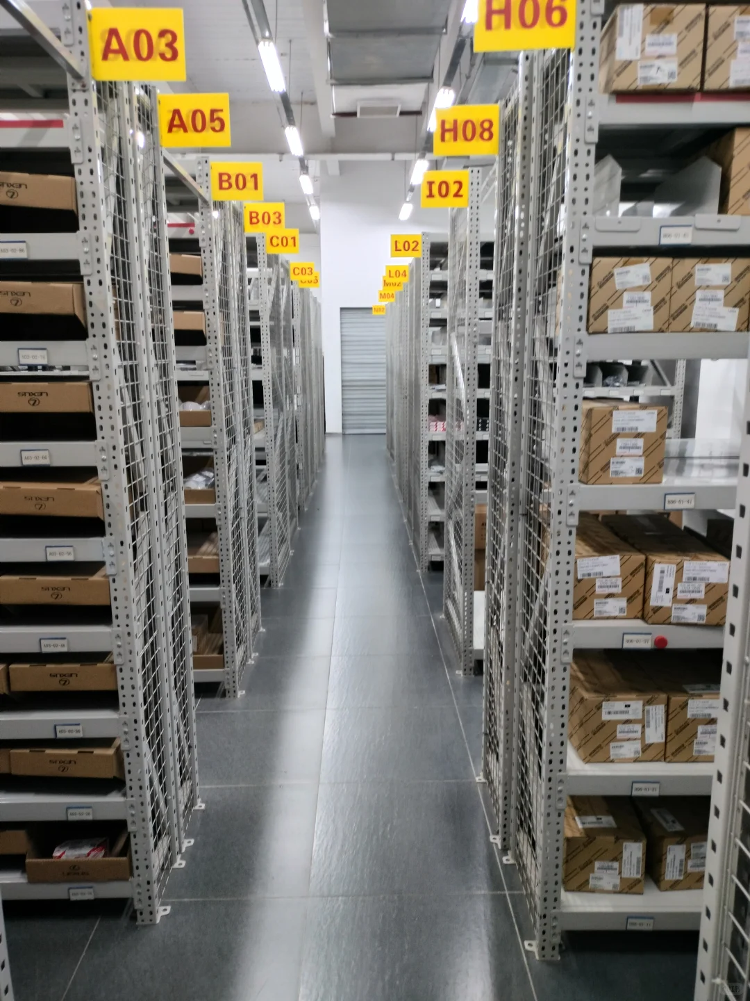 带你探秘雷克萨斯零件库房