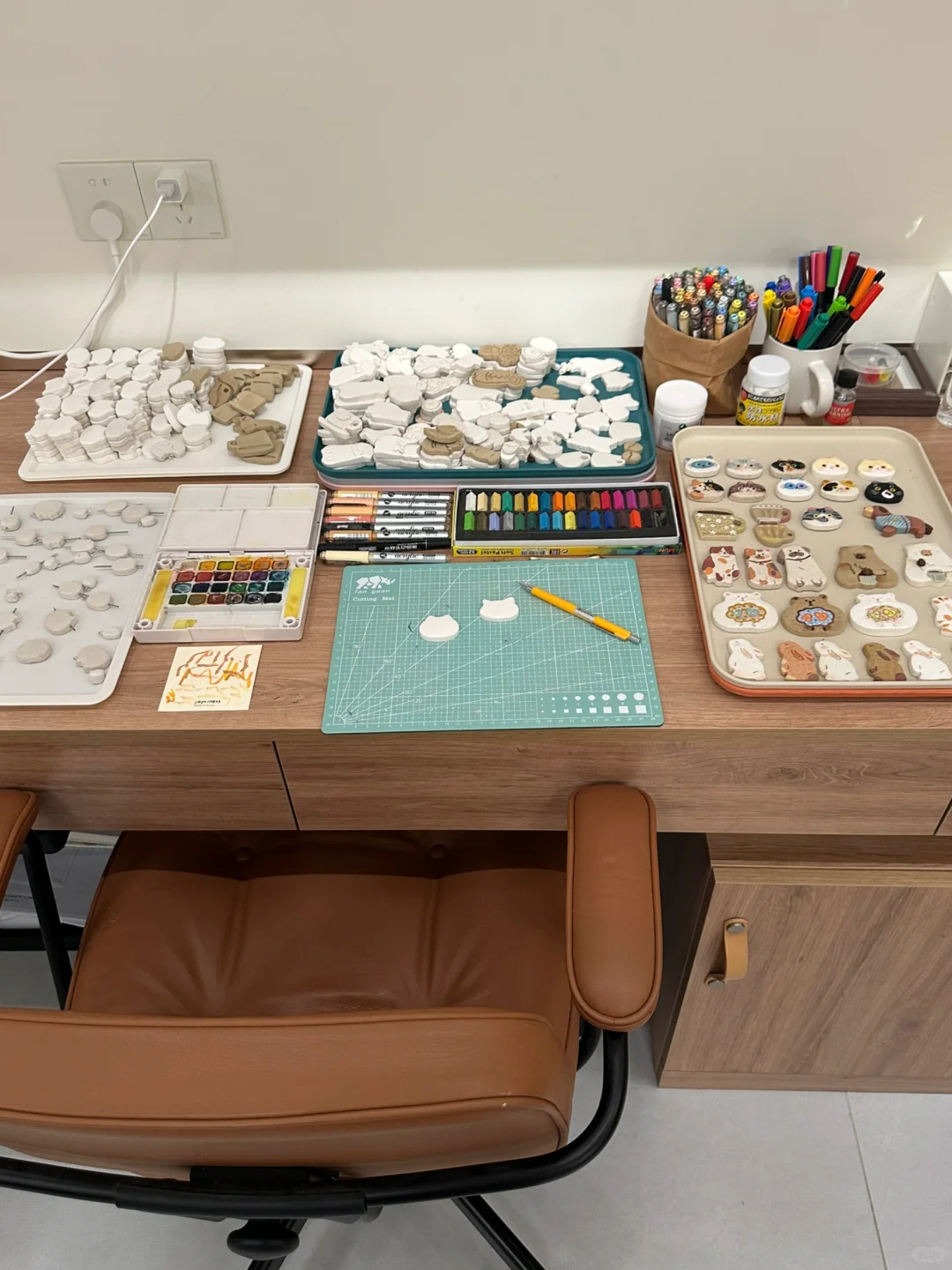 晒一下我的兼职工作台✍️