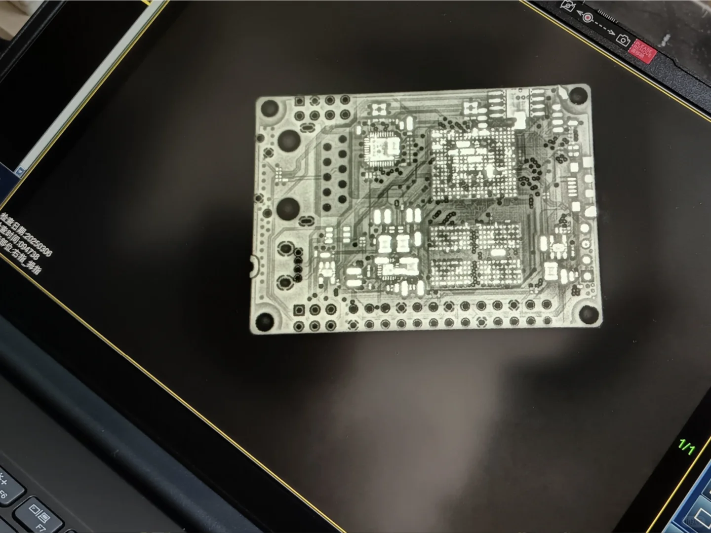 ?X 光检测电路板，效果显而易见