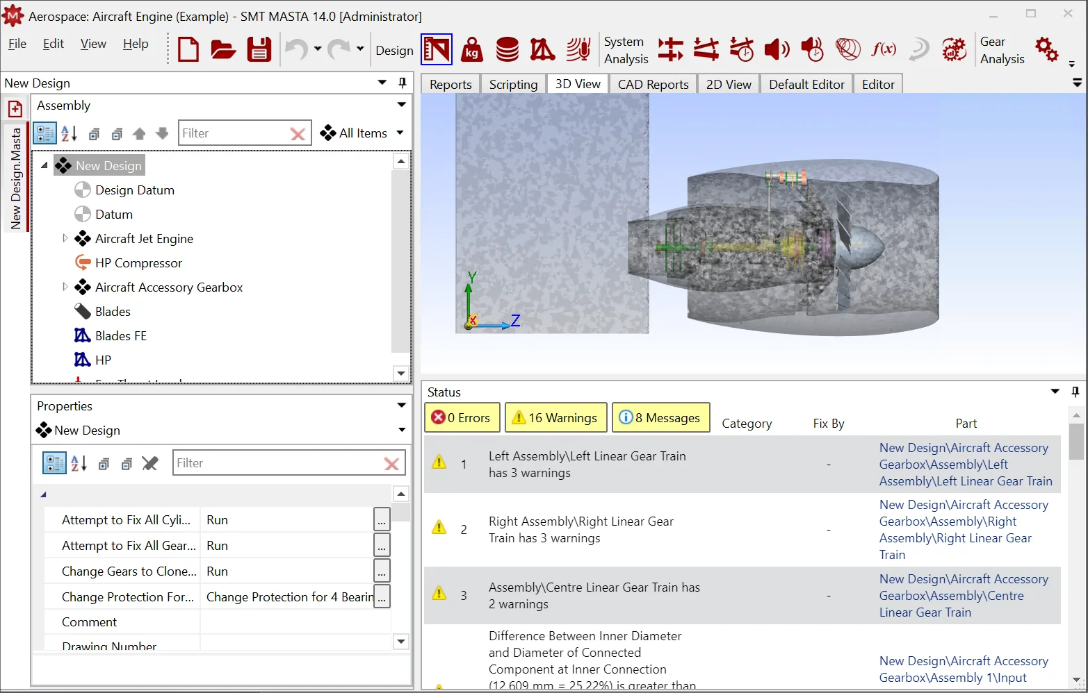MASTA 14.0 齿轮设计和分析软件