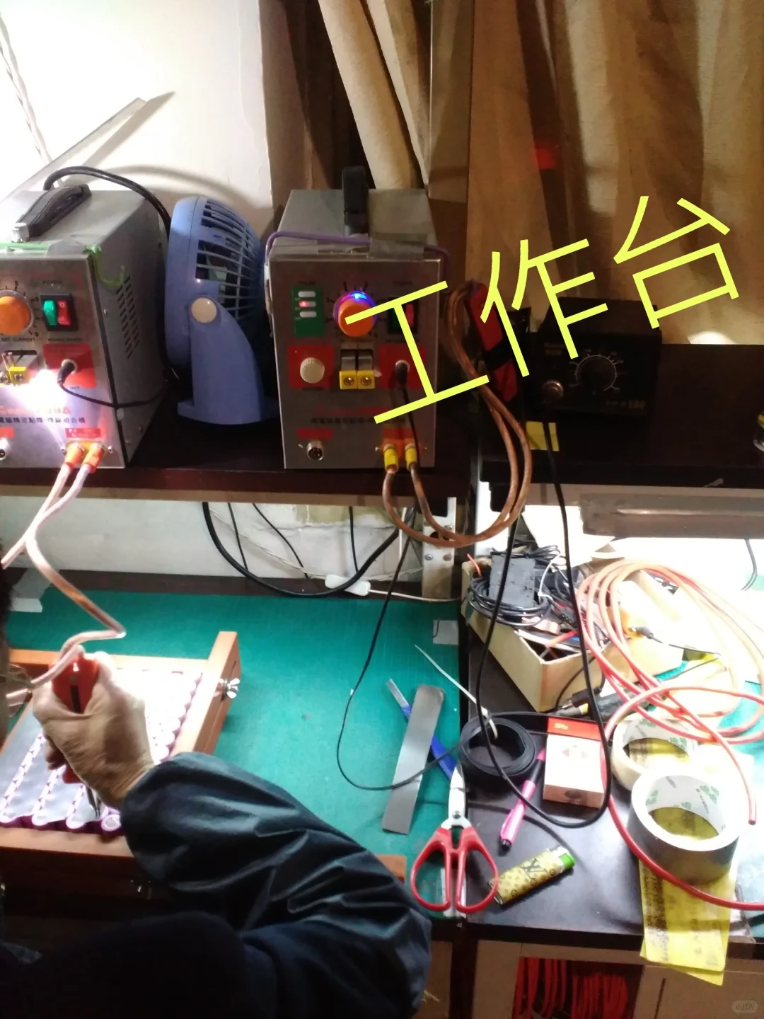 电动工具电池，动力锂电池组的维修检测操作