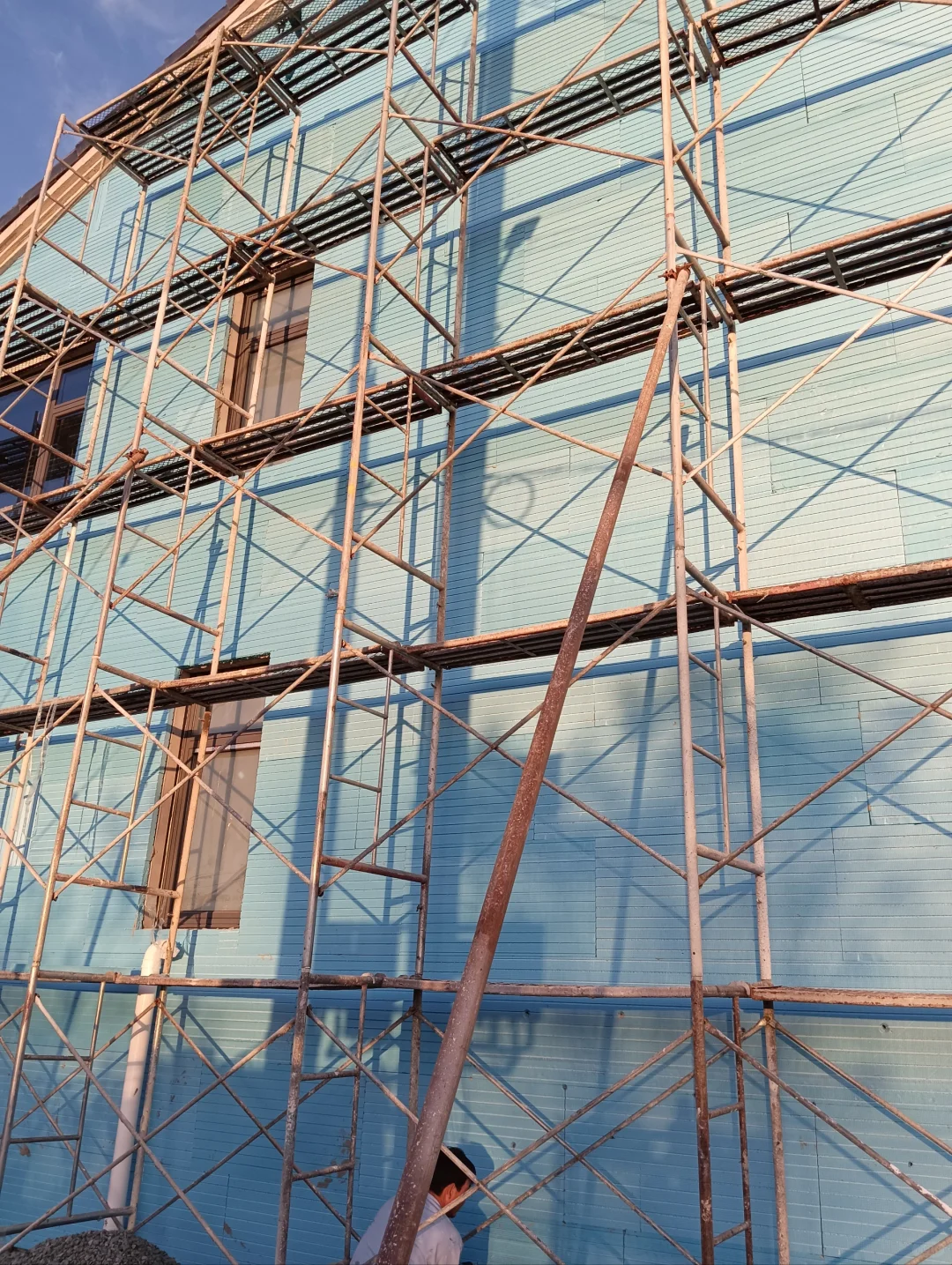 自建房第203天:外墙保温细节竟然这么多