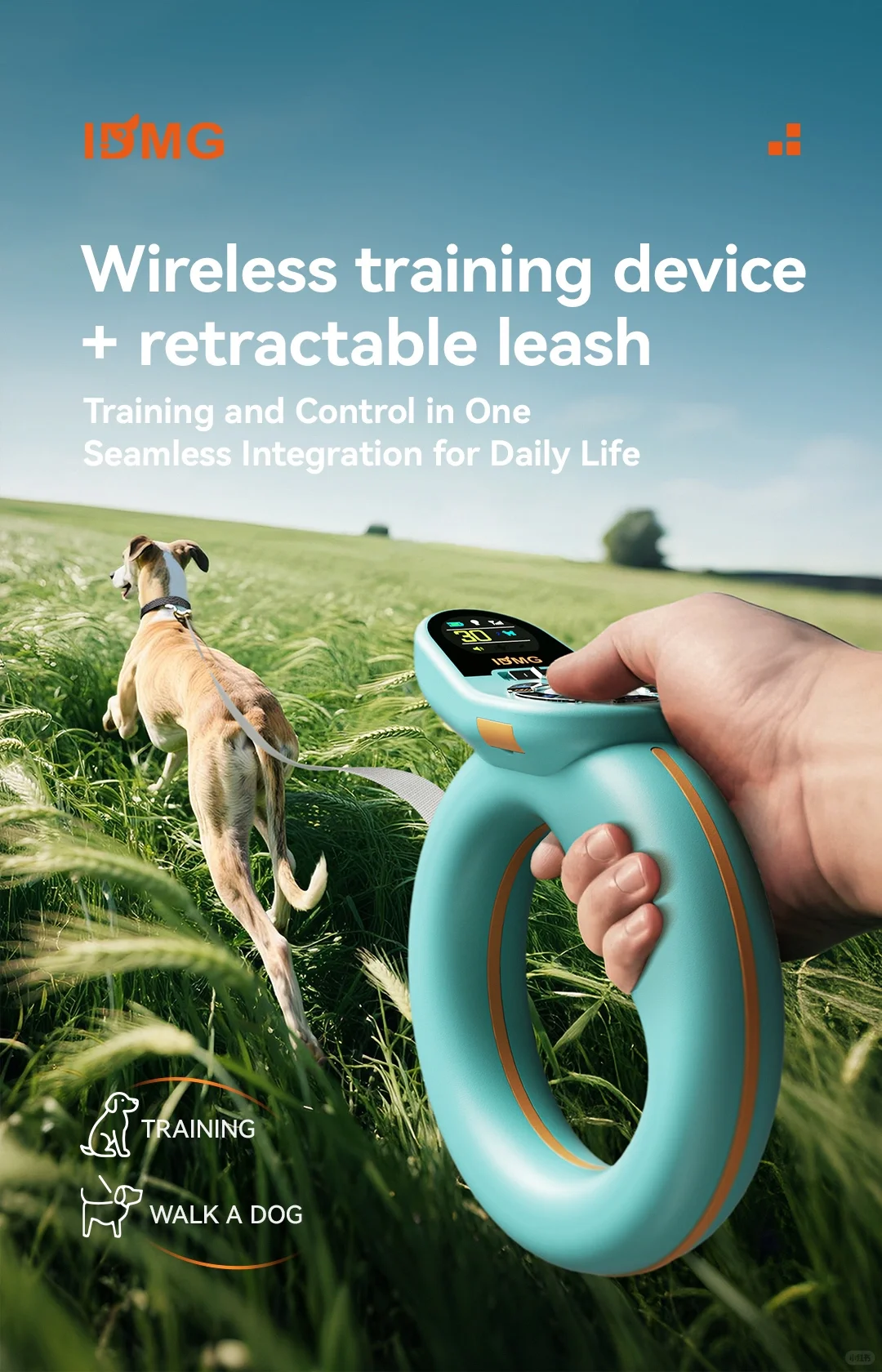 全球首发|颠覆宠物行业的智能牵引训导器