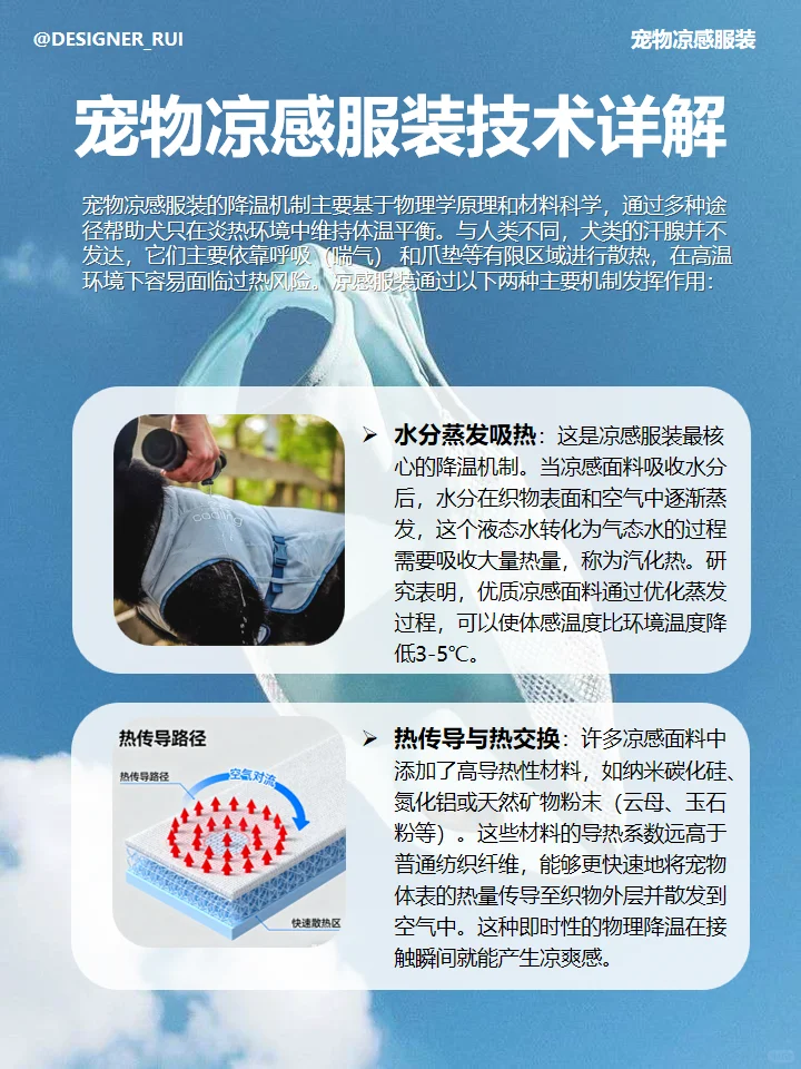 干货｜宠物户外服装解析2