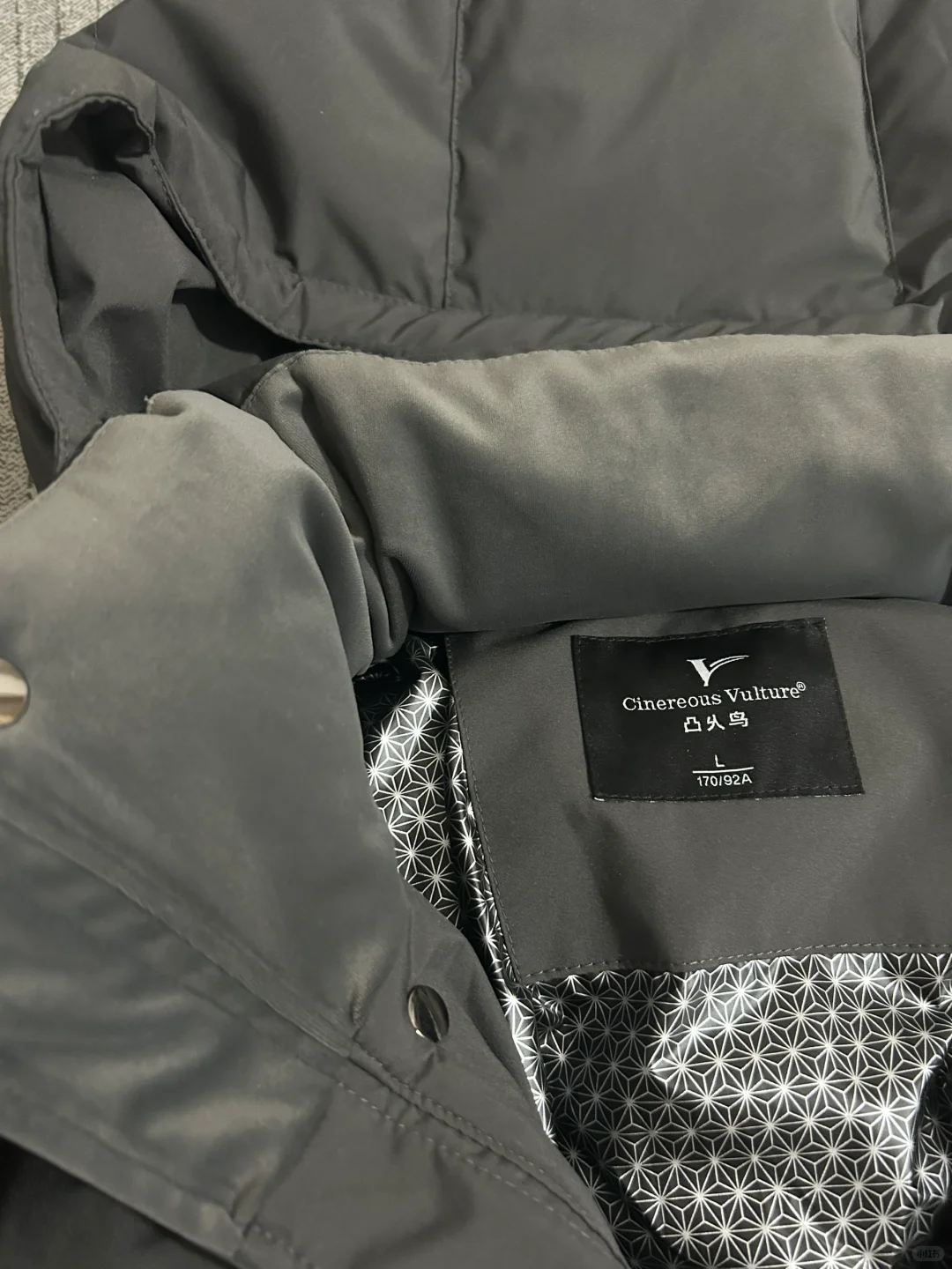 长款羽绒服鸟鸟和秋秋已经到货，细节对比