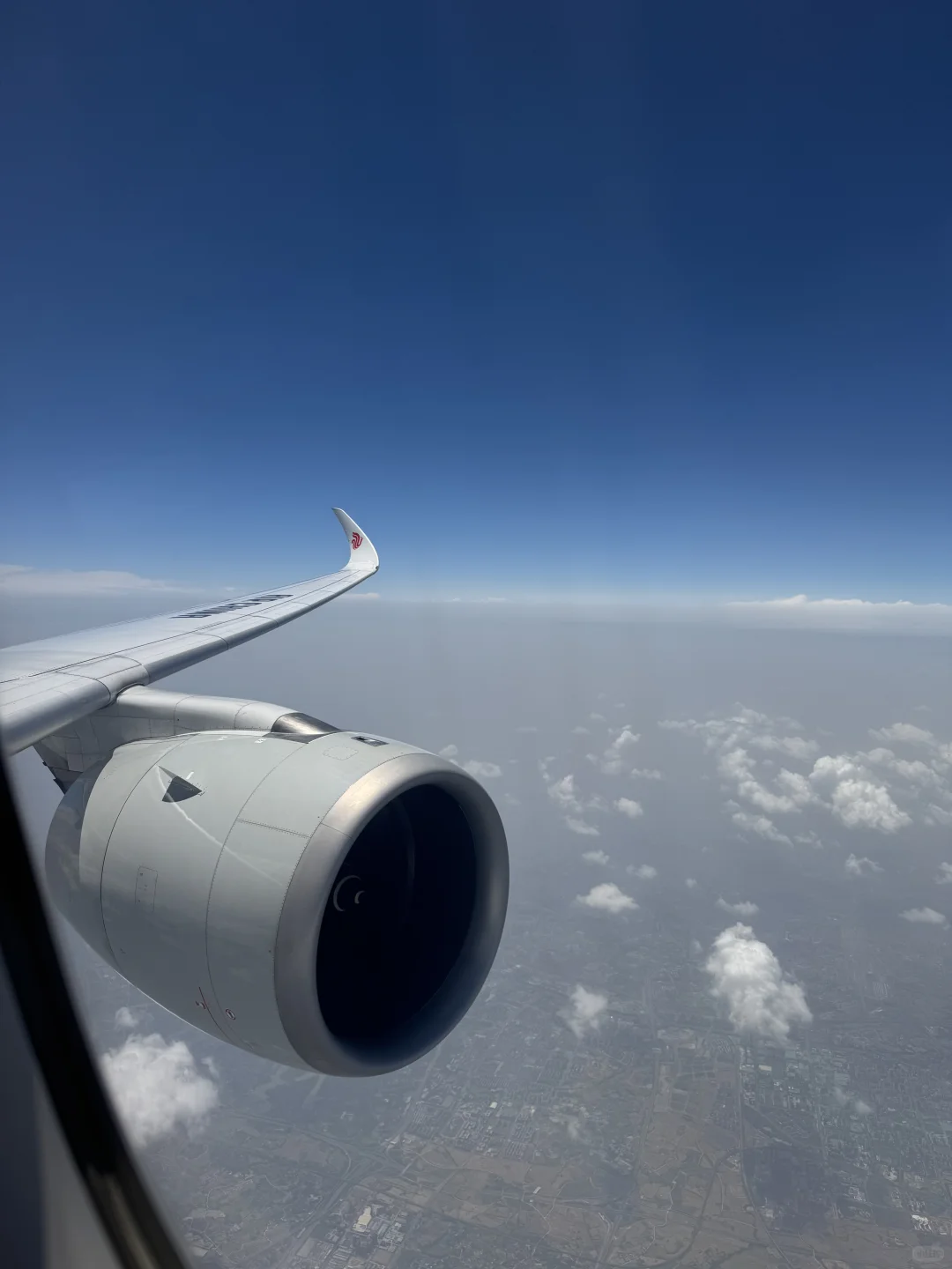 国航宽体打卡第一程：A350