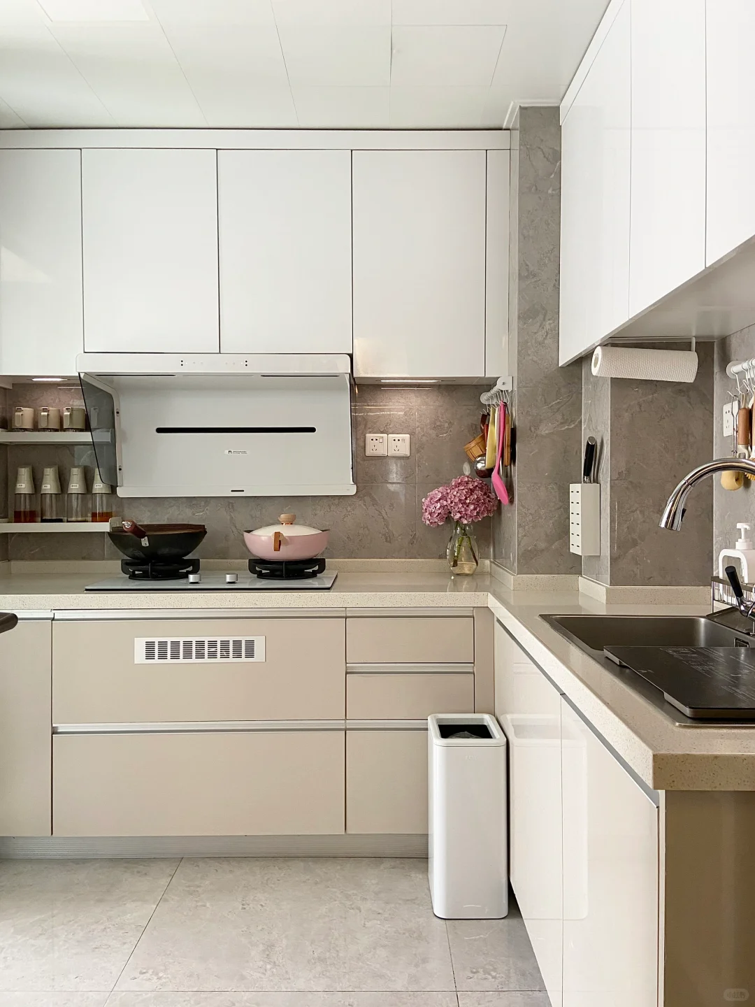 讲真,小户型厨房这样收纳真绝了?