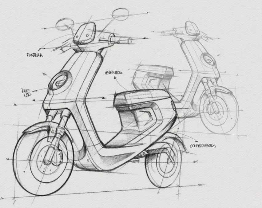 手绘干货｜交通工具手绘素材分享（上）