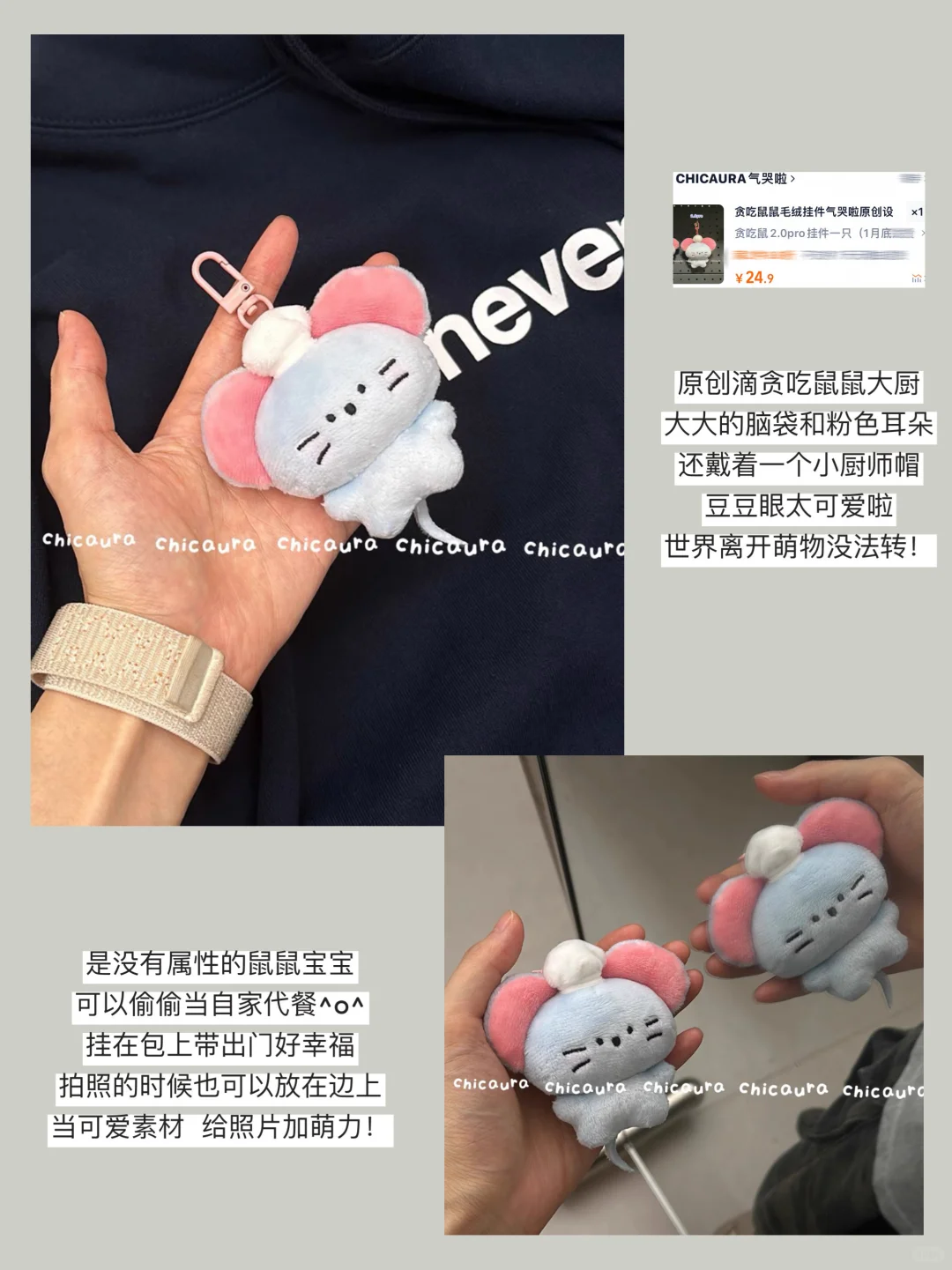 share｜一些可爱的萌物挂件list?