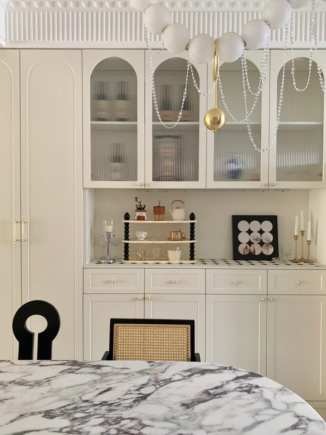 被邻居夸爆的法式餐边柜！设计细节一次说清