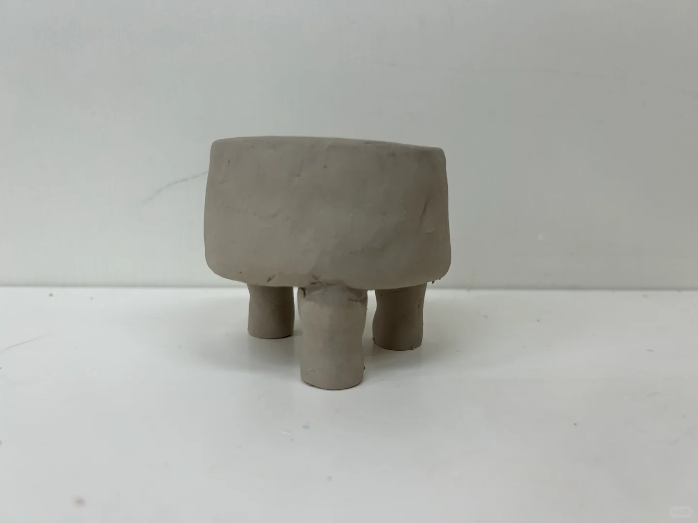 儿童陶艺教程 手捏成型 青铜系列之圆鼎