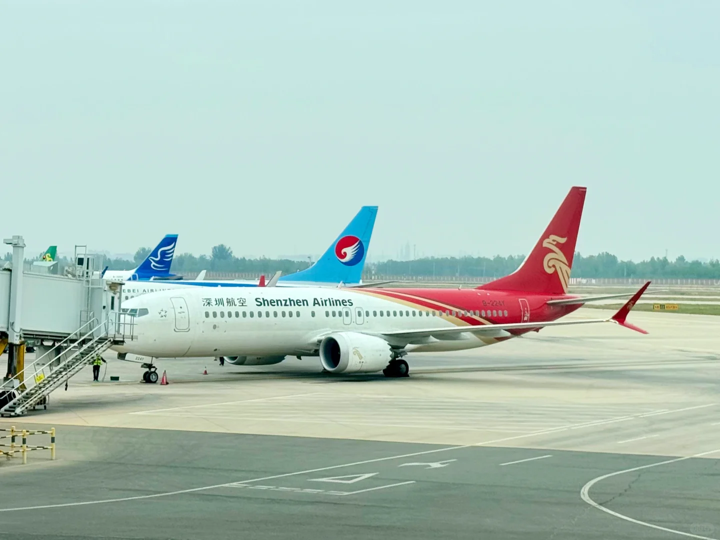 交换一张你在航站楼里拍的飞机✈