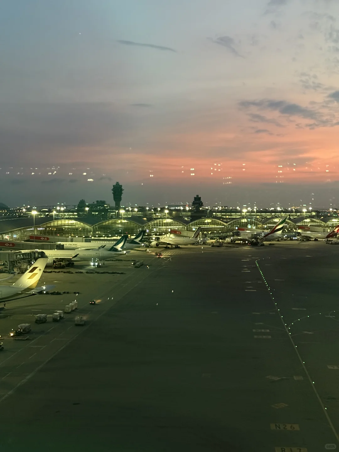 香港赤鱲角机场-宽体机的天堂✈️