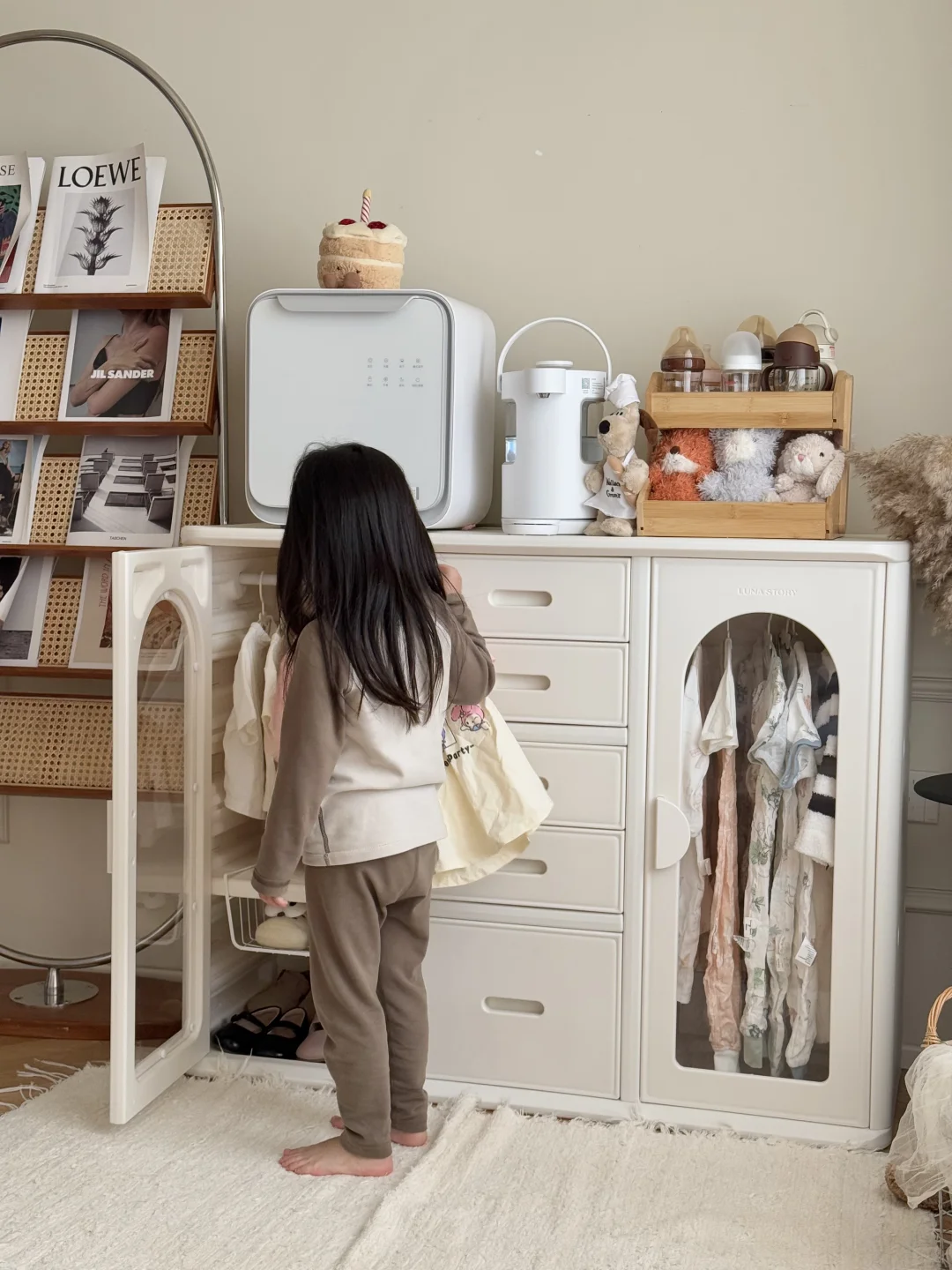 邀请你来一起探秘喂养台的收纳魔法‼️