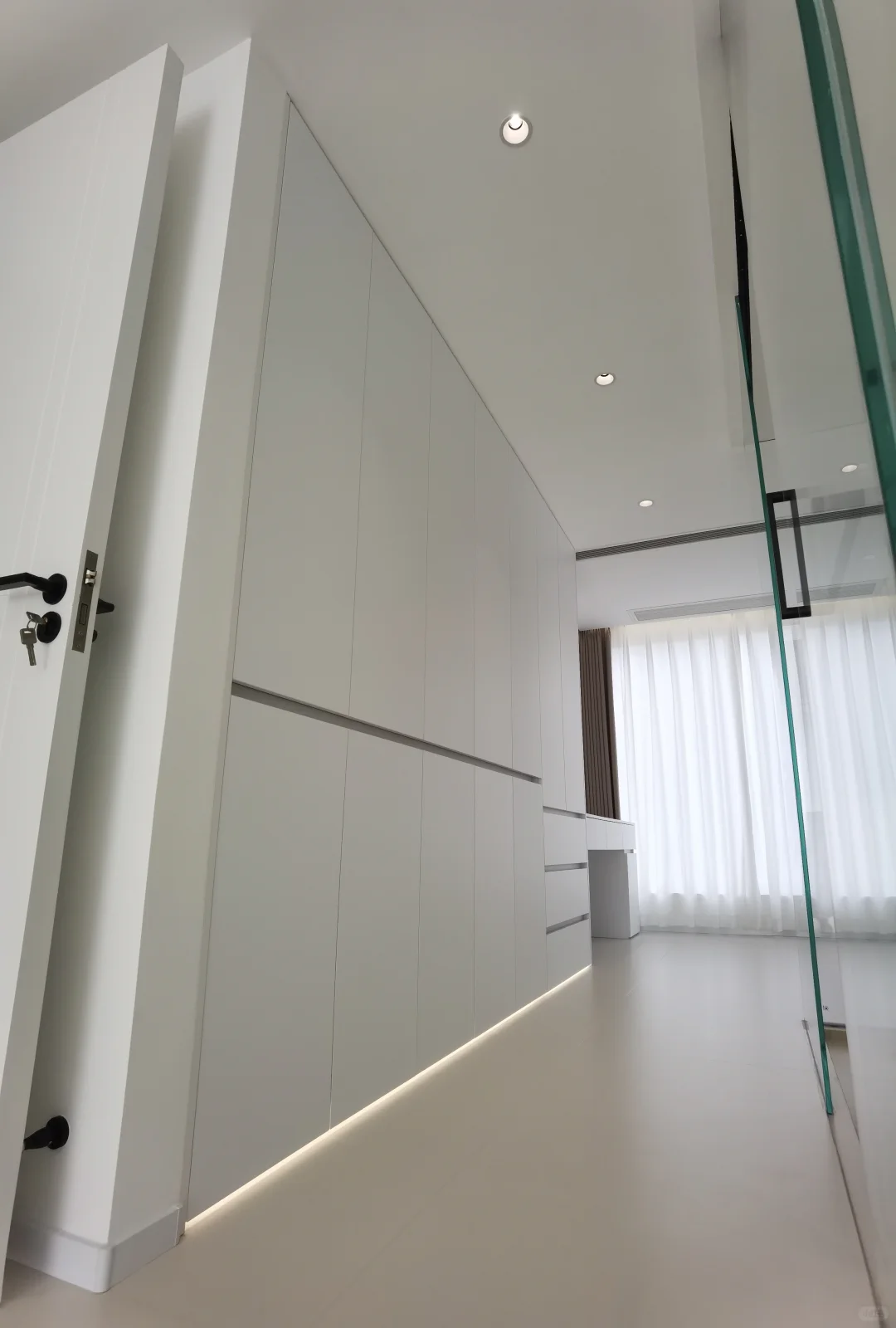 透明玻璃卫生间，细节满满