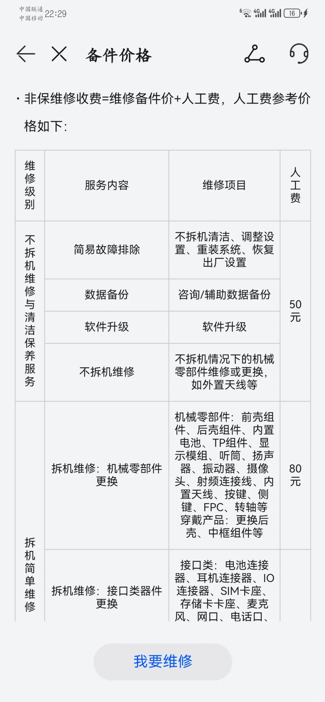 华为服务日，省下80块人工服务费不香吗