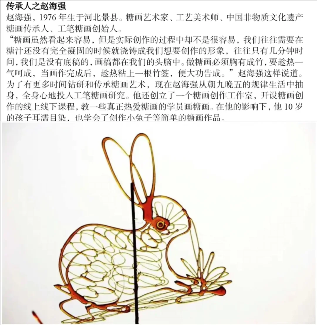 非遗文化之糖画（二）