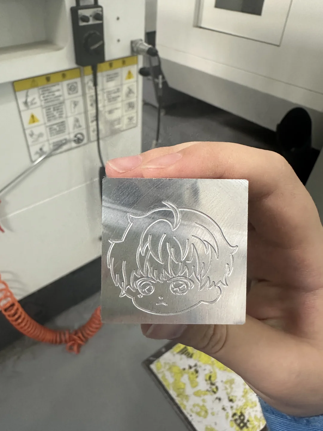 数控铣床之q版萧逸