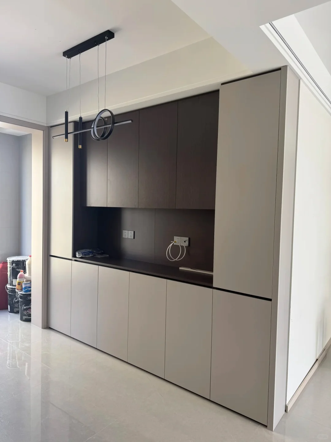 好喜欢这个满墙电视柜！