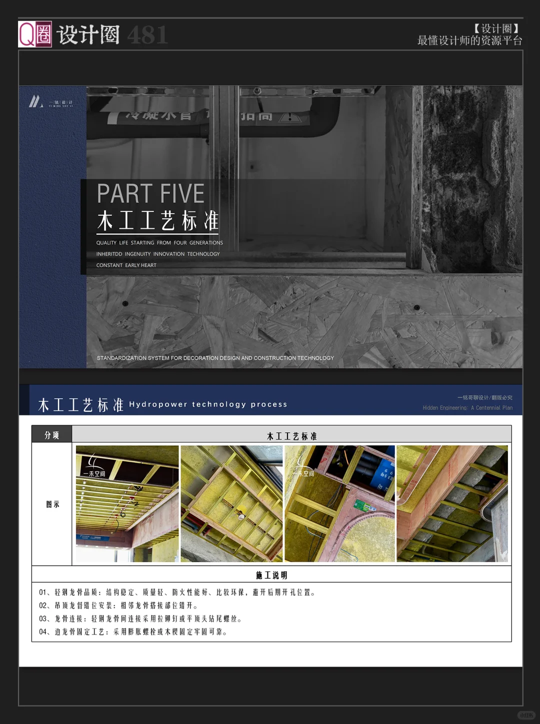 精工施工｜施工工艺标准PPT｜耗时半年整理?
