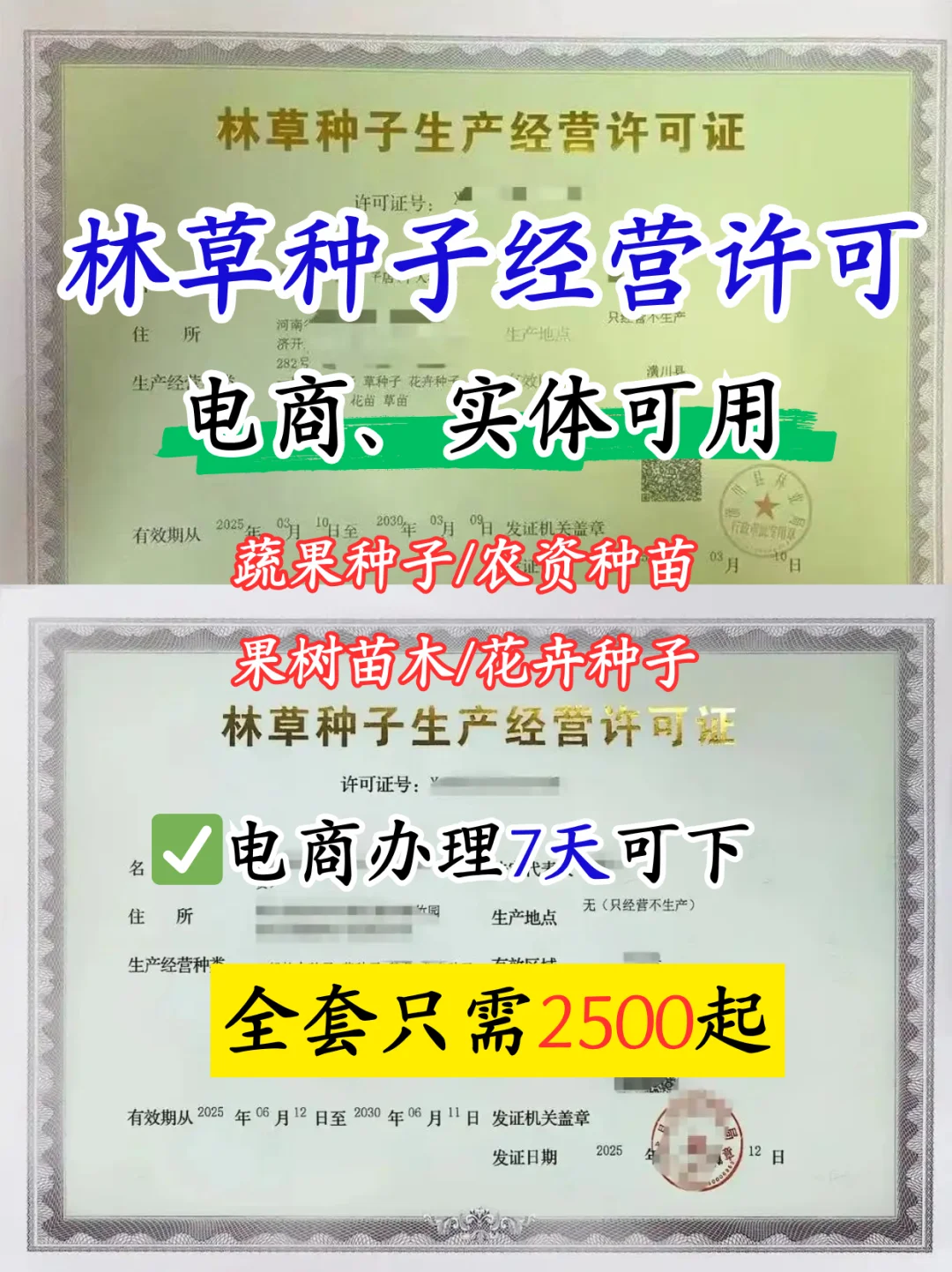 买果树苗木也需要办证?千万别无证经营!!