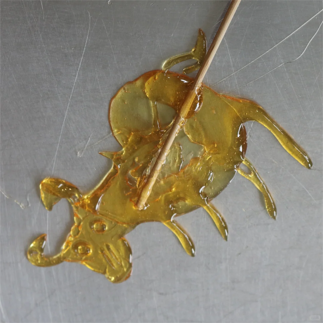 挖到宝了?不愧是非遗工艺?这糖画绝了呀❗❗