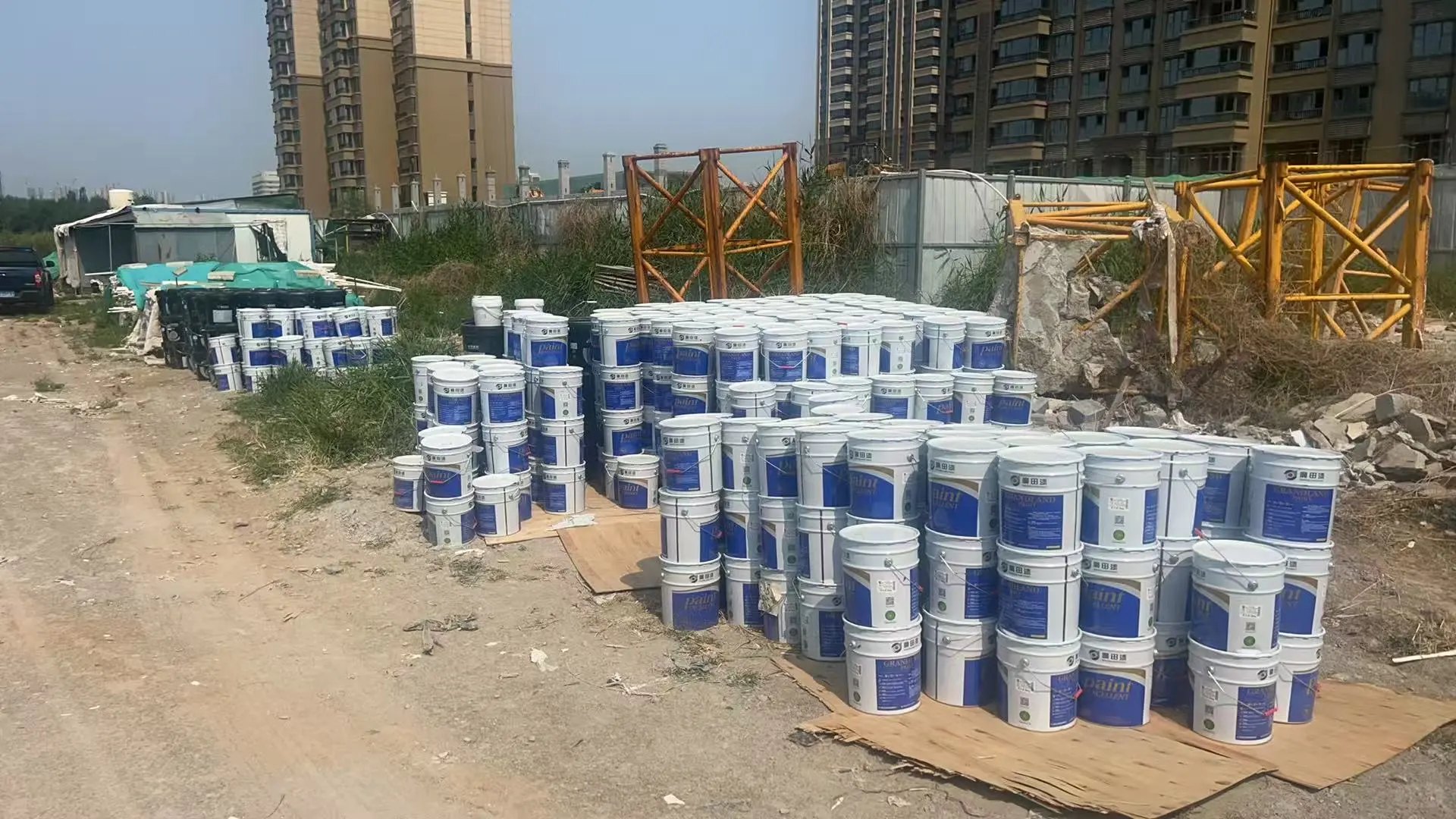 工地剩余涂料回收