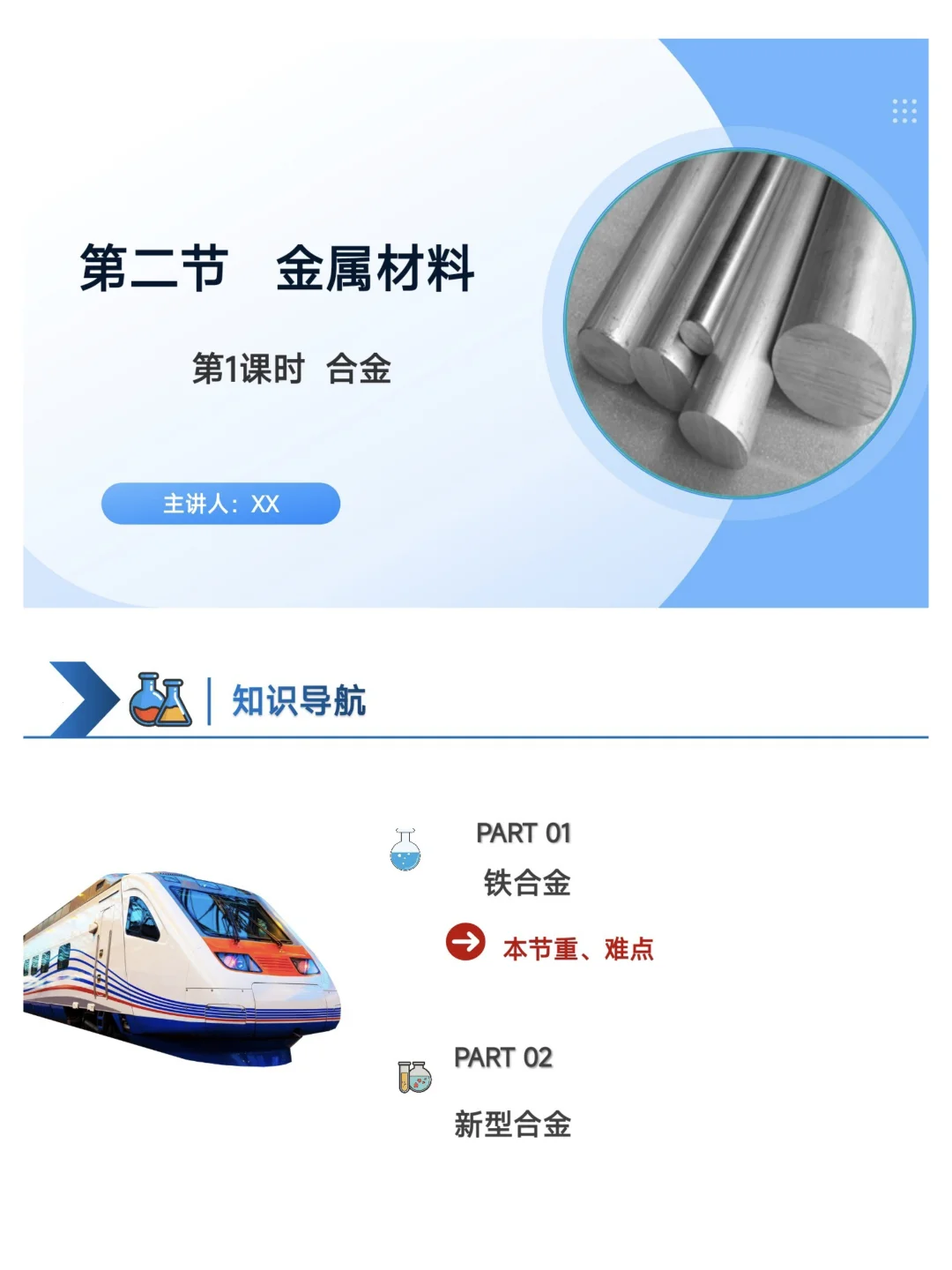 必修一‖金属材料PPT | 第1课时