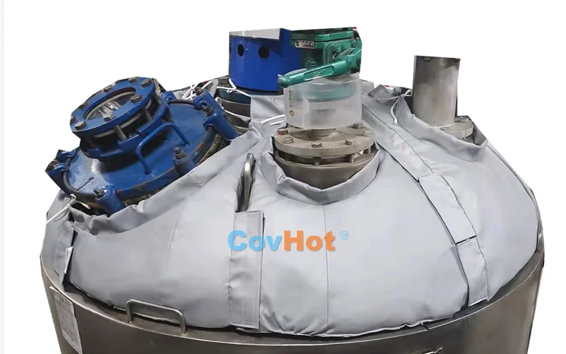 石油石化设备安装可拆卸保温套的意义