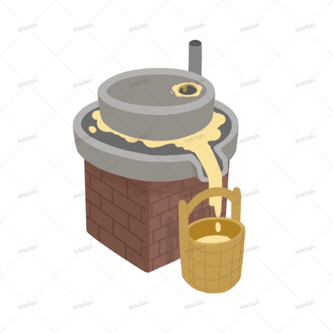 每日一画｜№② 石磨子