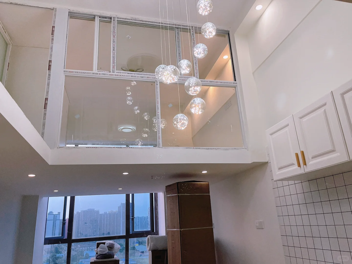 36平Loft公寓装修玻璃篇