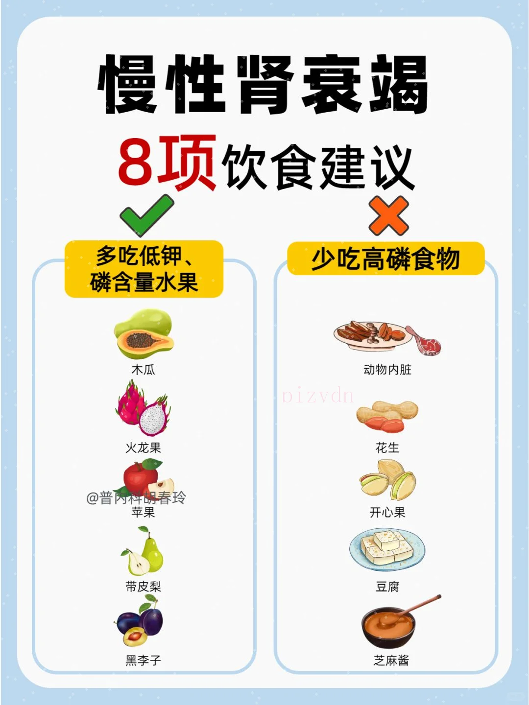 肾友必看！饮食避雷指南分享