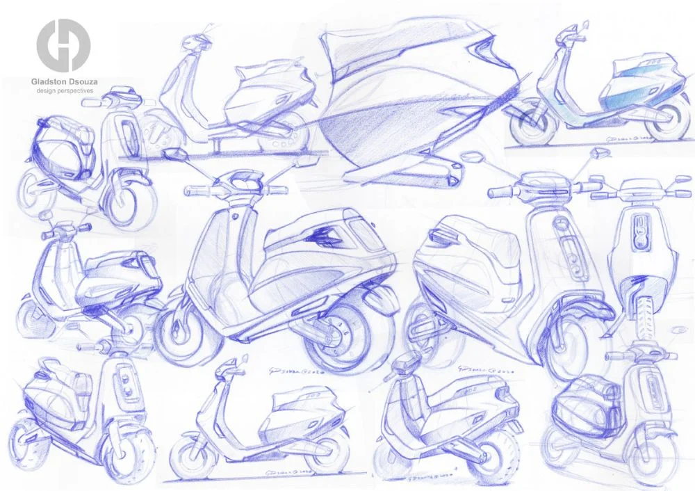 手绘干货｜交通工具手绘素材分享（上）